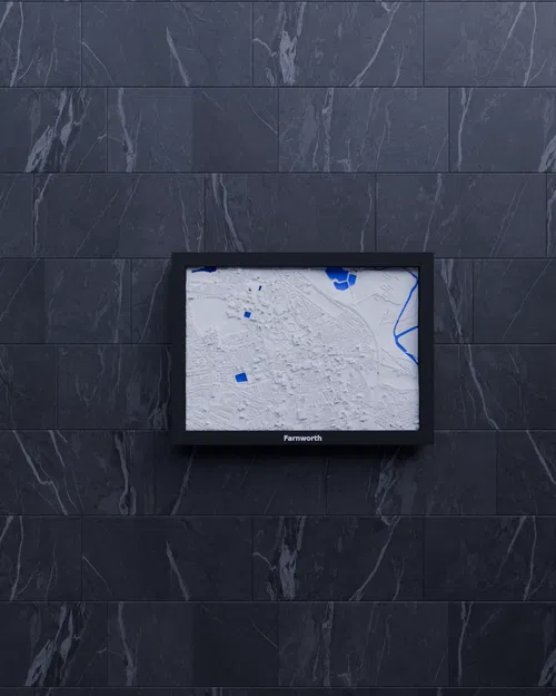 Mô hình thu nhỏ địa hình Farnworth, Vương quốc Anh - Image 4