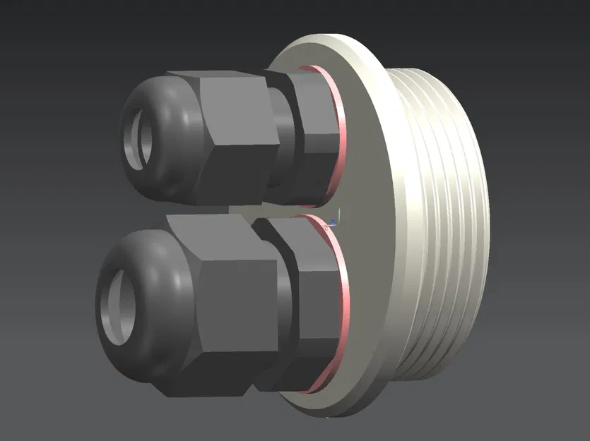 Bộ chuyển đổi chặn PG29 sang 1xPG7 + 1xPG9 - Image 1