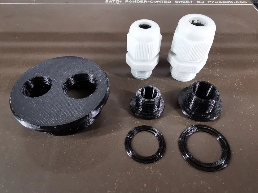 Bộ chuyển đổi chặn PG29 sang 1xPG7 + 1xPG9 - Image 9