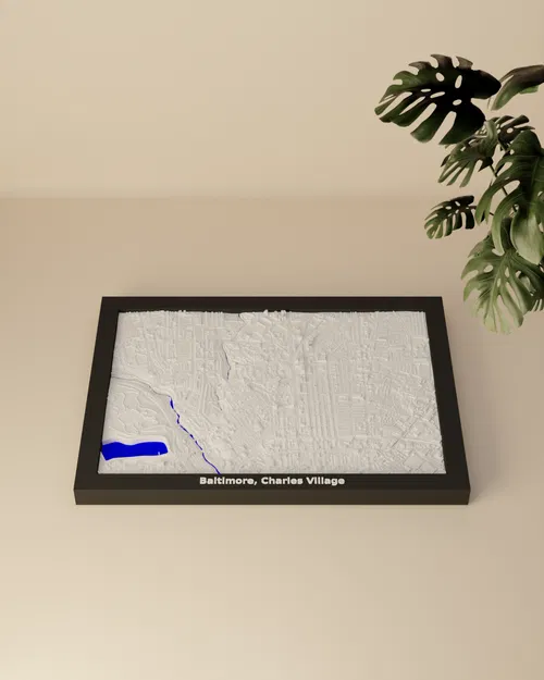 Baltimore, Charles Village, Hoa Kỳ - Mô hình 3D - Image 2