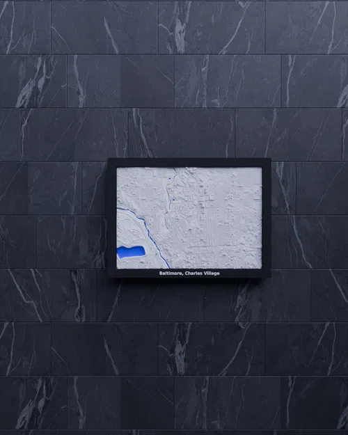 Baltimore, Charles Village, Hoa Kỳ - Mô hình 3D - Image 4