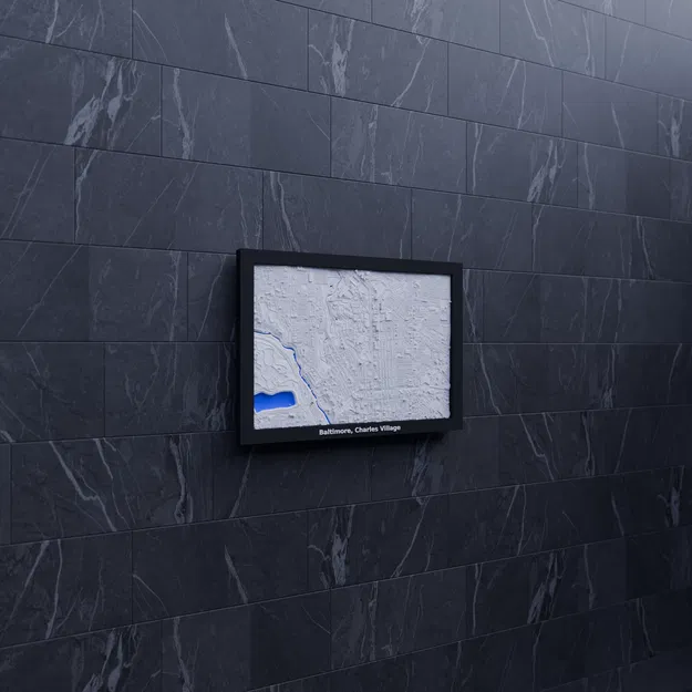 Baltimore, Charles Village, Hoa Kỳ - Mô hình 3D - Image 6