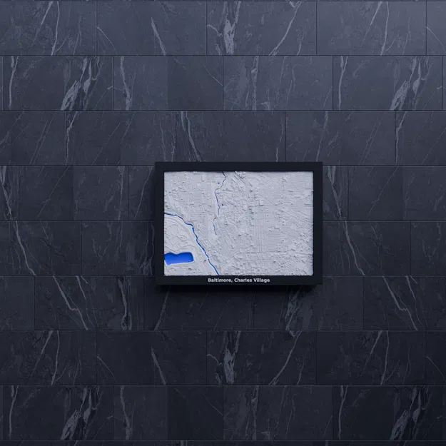 Baltimore, Charles Village, Hoa Kỳ - Mô hình 3D - Image 7