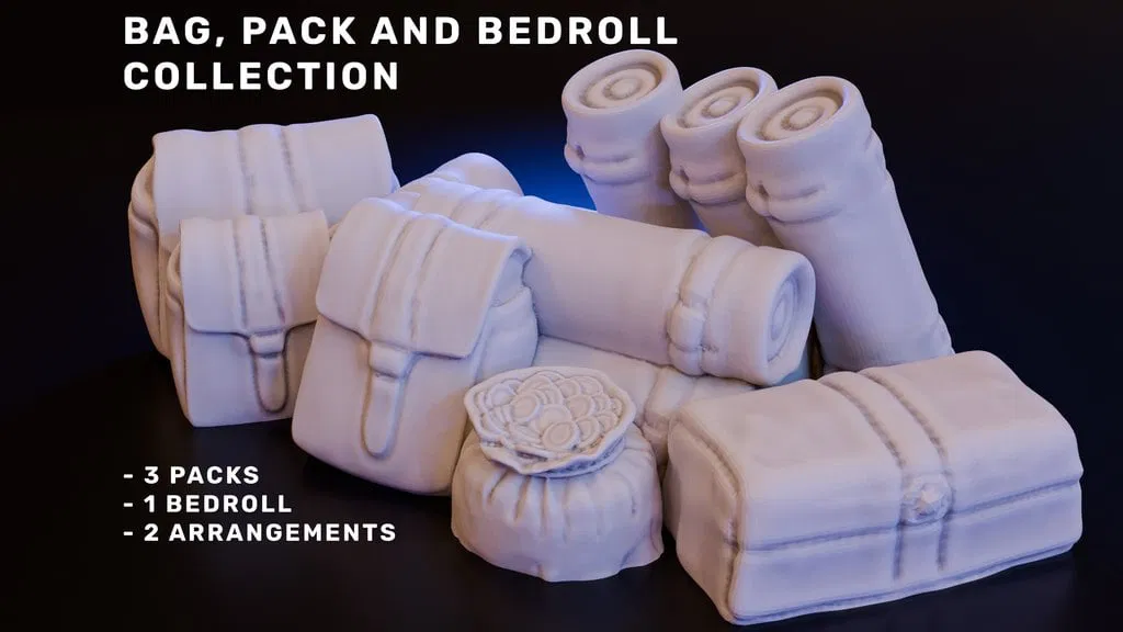 Bộ Túi, Ba Lô và Túi Ngủ (DND / TTRPG) - Image 1
