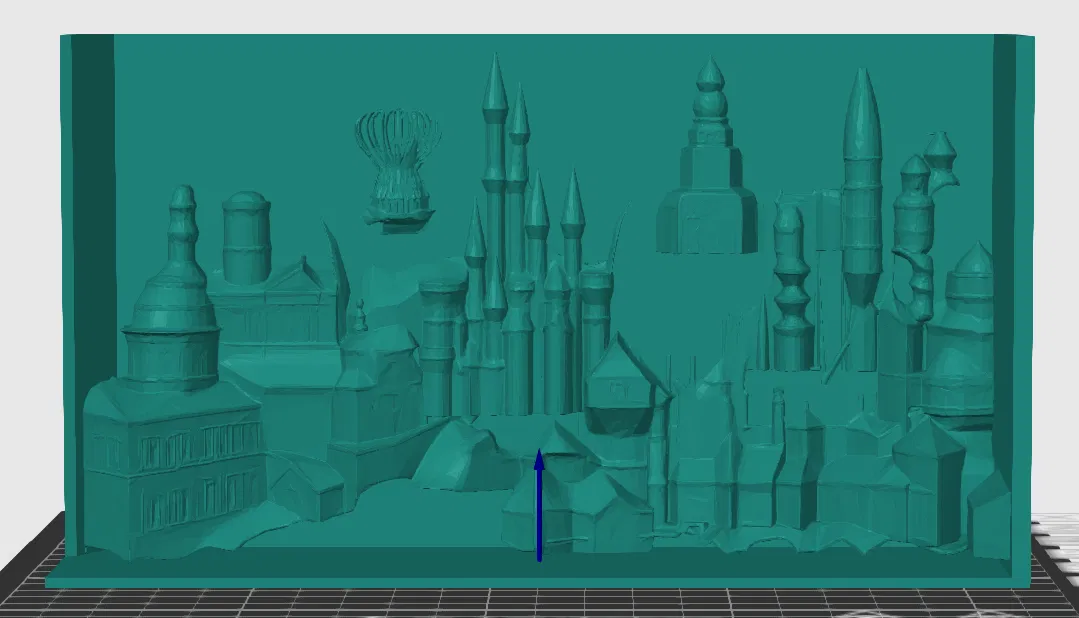 Tranh Tường Lâu Đài Tower Heroes 3 - Image 1