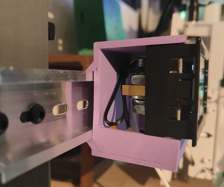 Đế Gắn DIN-Rail Cho Voltmeter ATORCH DT20W Tuya - Image 4