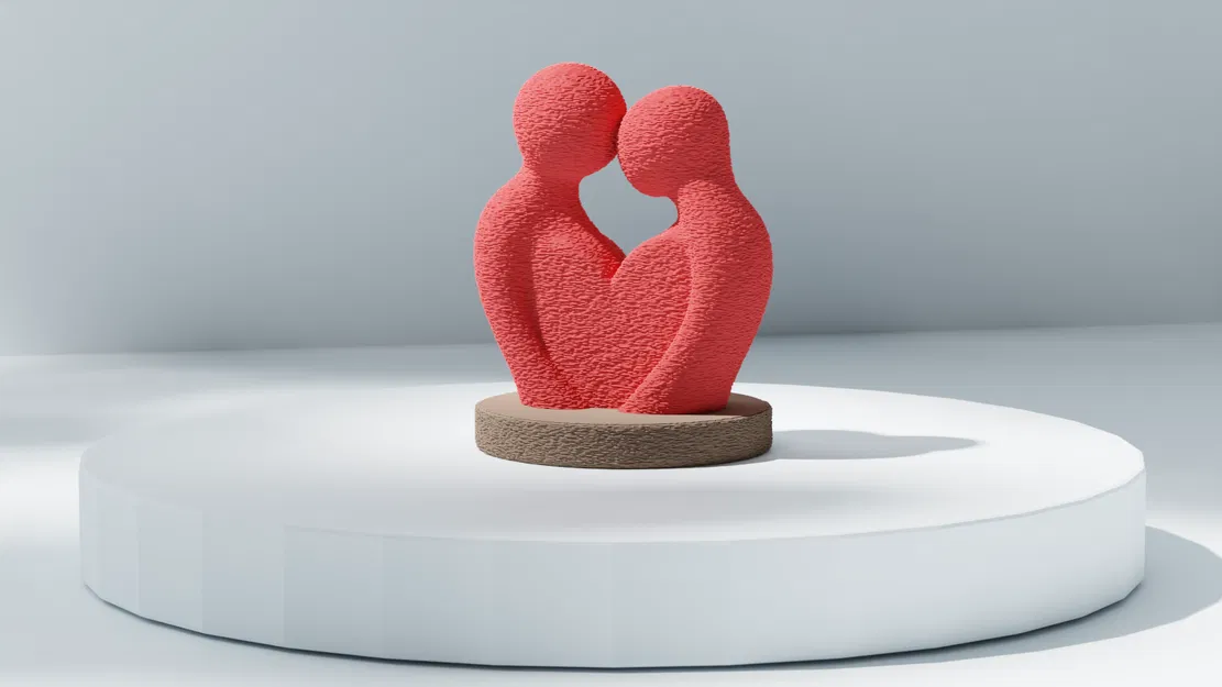 Tượng Tình Yêu Trừu Tượng - Image 5