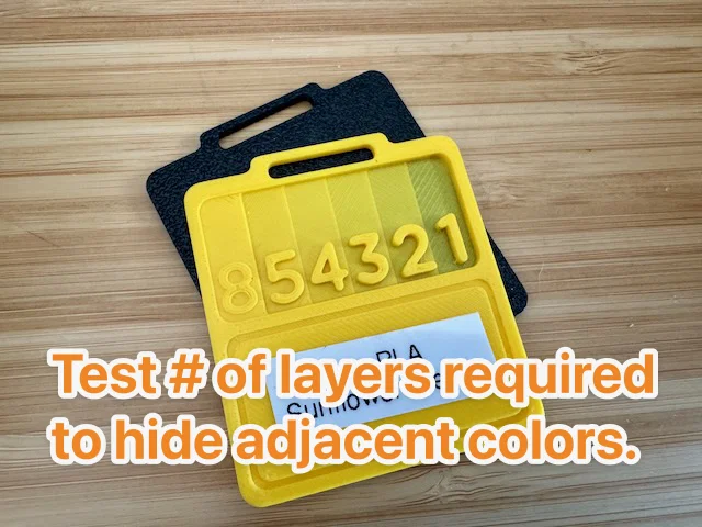 Móc Treo Mẫu Thử Filament Có Kiểm Tra Độ Trong Suốt - Image 2