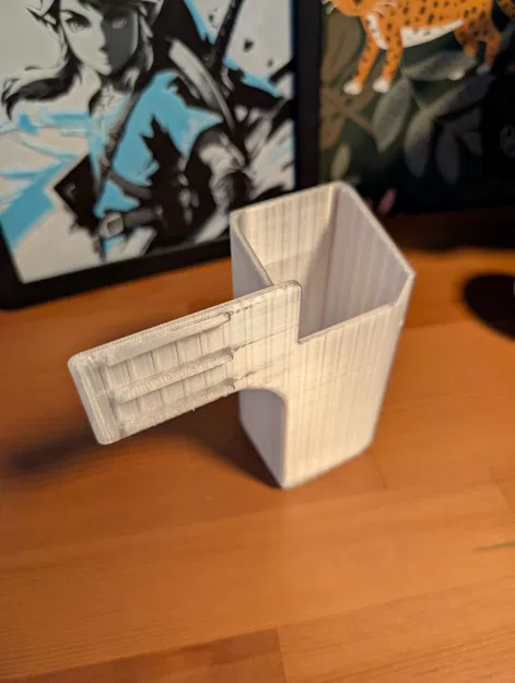 Ống/Thùng Đựng Bã Nhựa Dạng Kẹp Cho QIDI Q2 - Image 5