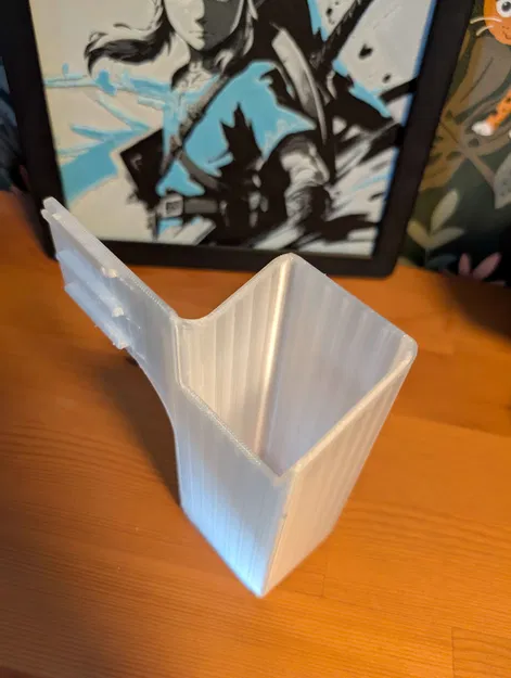 Ống/Thùng Đựng Bã Nhựa Dạng Kẹp Cho QIDI Q2 - Image 6