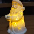 Mô hình 3D Ông Già Noel Đèn Nến - Thumbnail 3