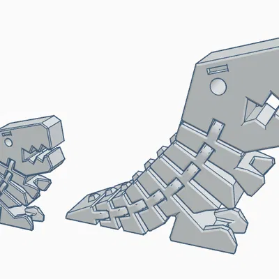 Khủng Long Flex Khổng Lồ "Gaint Flex Rex"