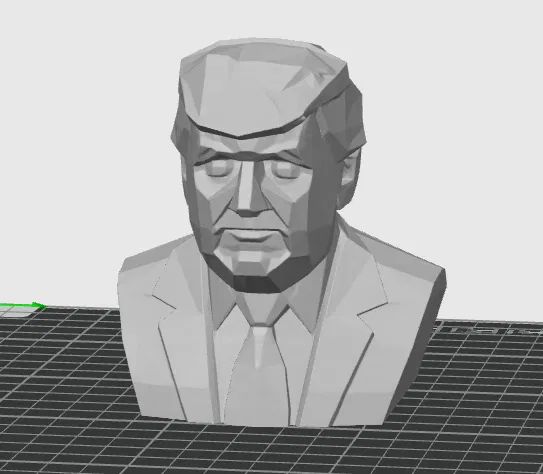 Mô Hình Donald Trump Lowpoly - Image 2