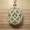 Chuông Giáng Sinh Hai Lớp Sóng Wavy Double-layered Christmas Bauble - Thumbnail 1