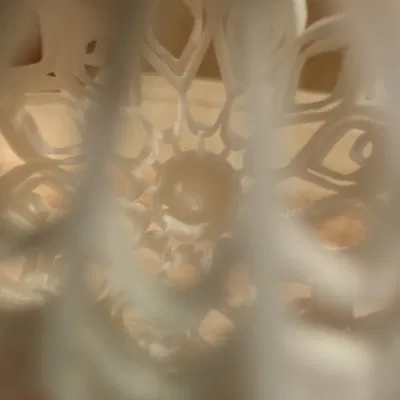 Chụp đèn Giáng Sinh Mở - Sửa lỗi để in tốt hơn