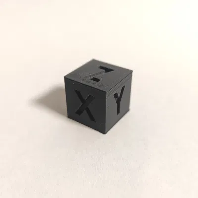 Khối Hiệu Chuẩn XYZ Chính Xác 10mm – Khối Kiểm Tra Máy In Độ Chính Xác Cao