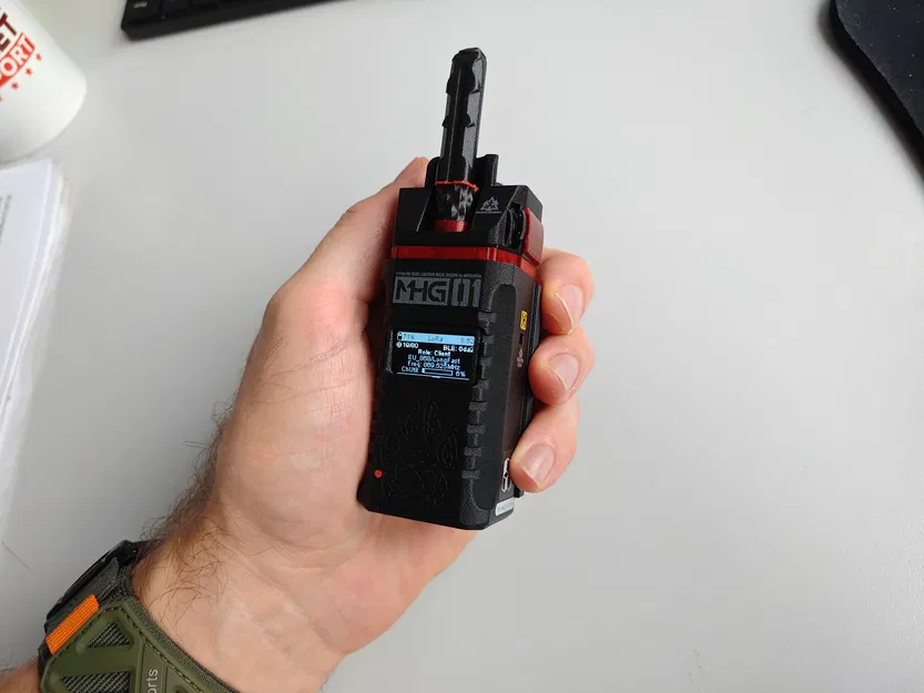 Meshtastic Faketec "Copywolf" Node Phong Cách Cyberpunk Module Hóa - Image 2