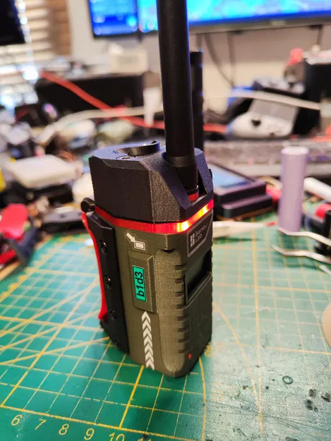 Meshtastic Faketec "Copywolf" Node Phong Cách Cyberpunk Module Hóa - Image 15