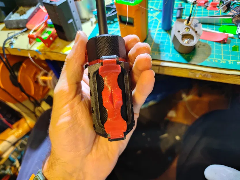 Meshtastic Faketec "Copywolf" Node Phong Cách Cyberpunk Module Hóa - Image 49