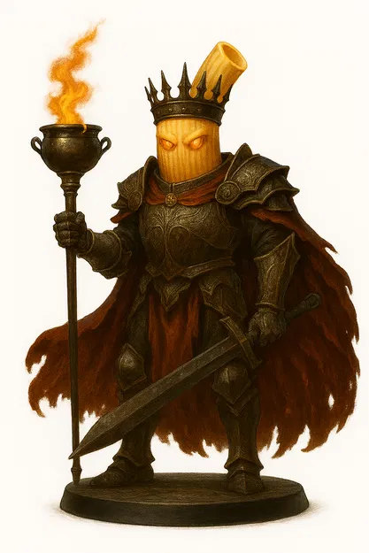 Macaroni Realm - D&D Miniature - Image 1