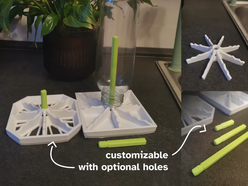 Giá Đỡ Chai Nước Tùy Chỉnh (5 biến thể) - Image 1