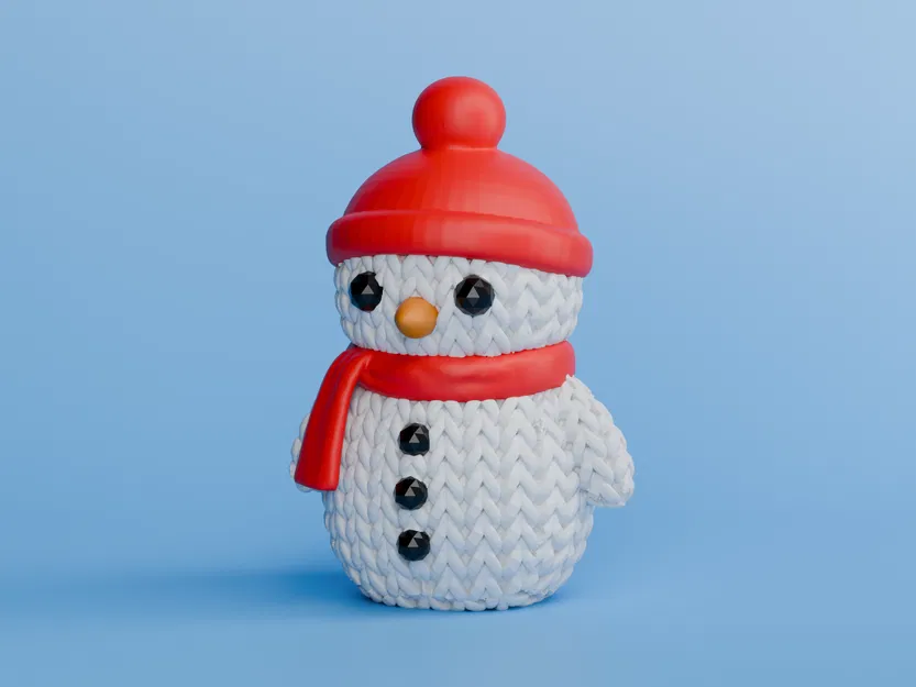 Người Tuyết Đan Mũ Siêu Dễ Thương - Image 3