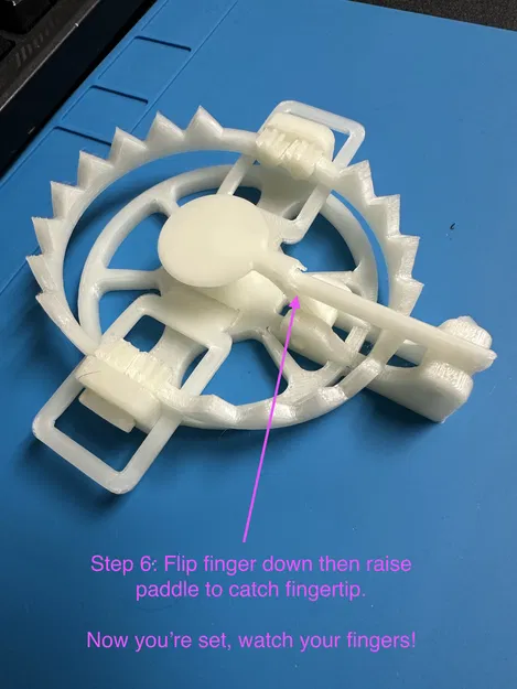 Mô hình Bẫy Ngón Tay (Finger Trap) kiểu Cổ - Image 8