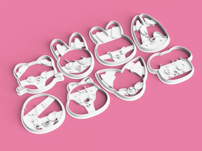 Khuôn Cắt Bánh Quy SKZOO Cho Các Thành Viên Stray Kids - Image 1