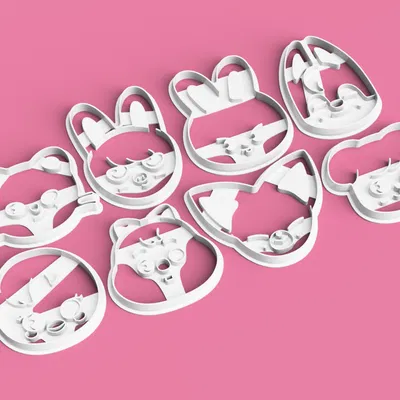 Khuôn Cắt Bánh Quy SKZOO Cho Các Thành Viên Stray Kids