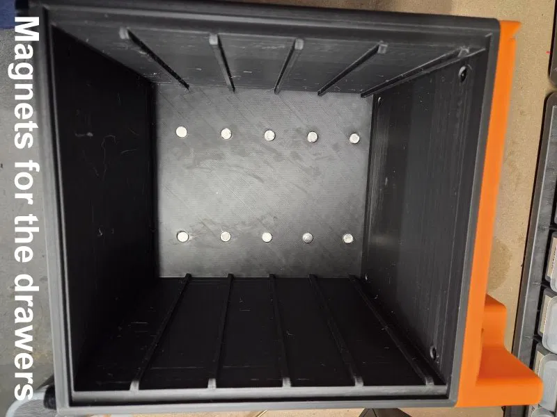 Tủ Lưu Trữ 5 Ngăn Kéo Gridfinity Gen. 2 - Chủ đề Printables - Image 8