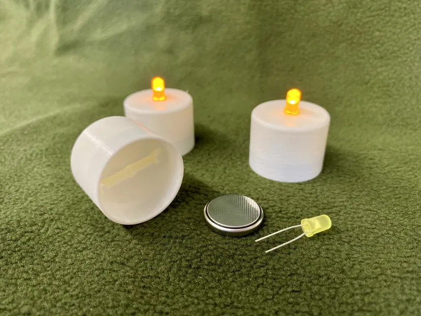 Đèn Trà Mini LED (CR2032 + LED 5mm) - Image 1