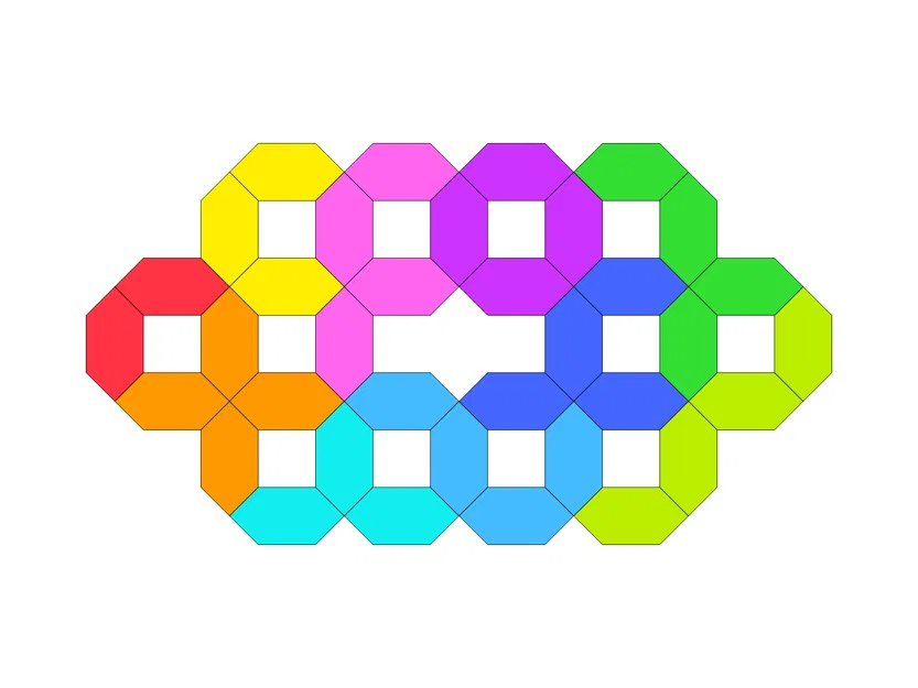 HexTan Puzzle - Đồ Chơi Xếp Hình Khối Lập Phương - Image 6