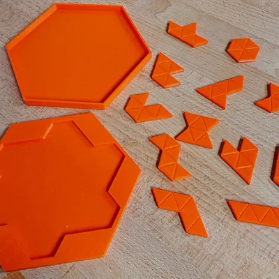 Bộ Xếp Hình Hexiamond