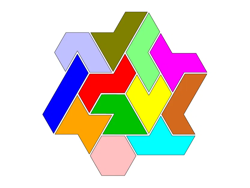 Bộ Xếp Hình Hexiamond - Image 8