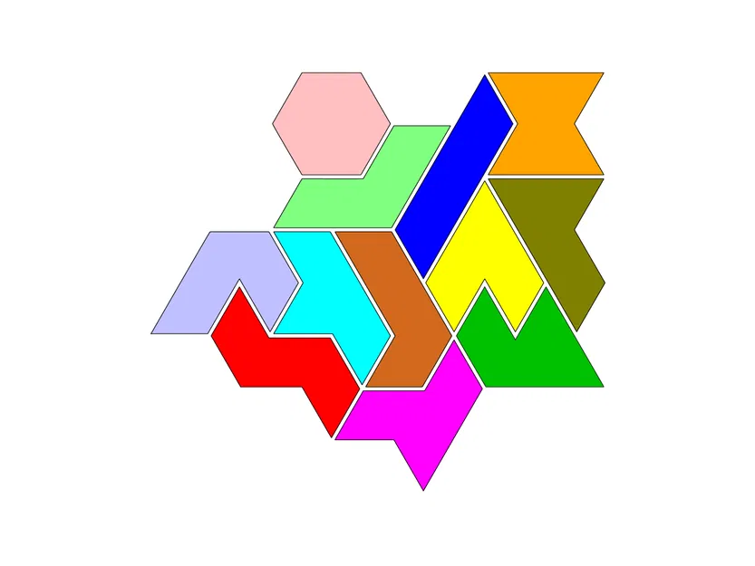 Bộ Xếp Hình Hexiamond - Image 9