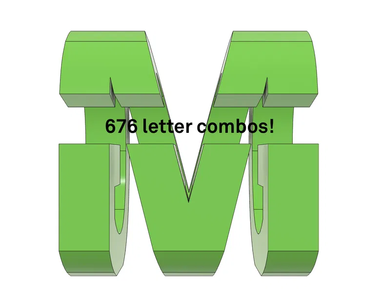 Chữ Cái Âm Bản / Chữ Cái Đôi - Image 6