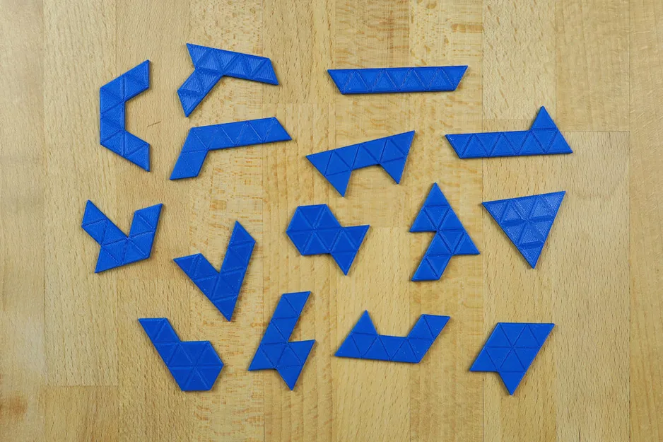 Bộ xếp hình Trihalfhex Puzzle - Image 2