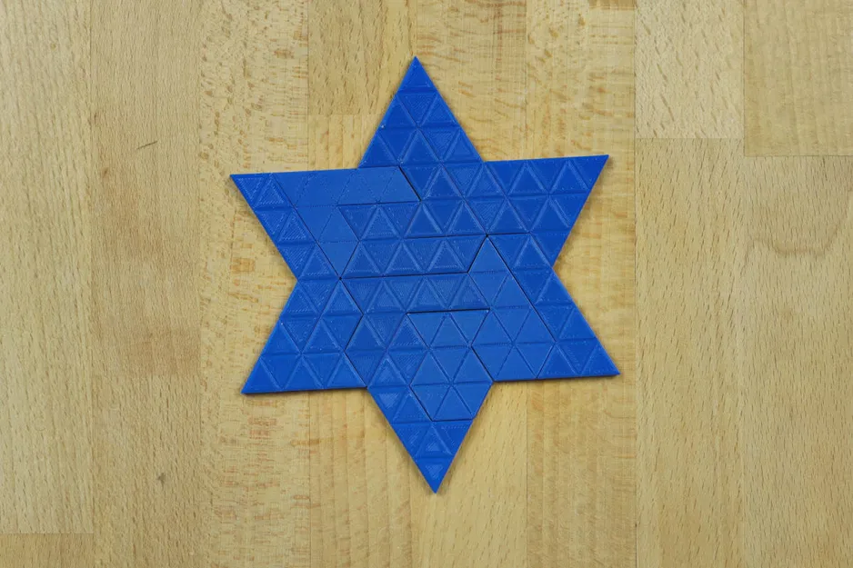 Bộ xếp hình Trihalfhex Puzzle - Image 3