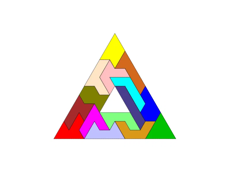 Bộ xếp hình Trihalfhex Puzzle - Image 8