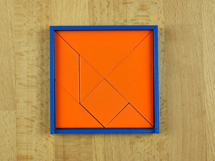 Bộ Ghép Hình Tangram Kèm Hộp Trượt - Image 5