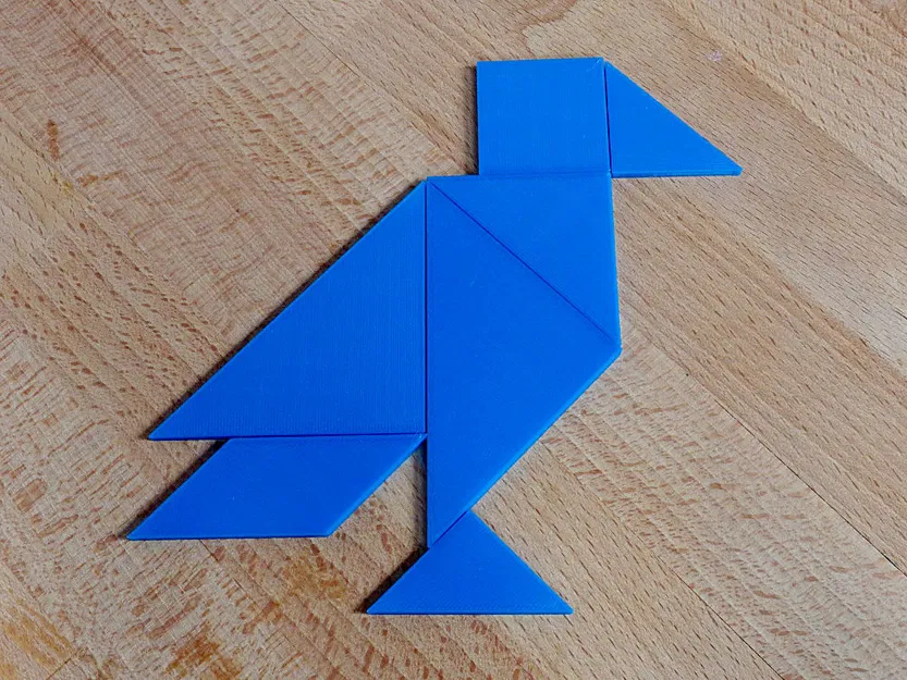 Bộ Ghép Hình Tangram Kèm Hộp Trượt - Image 6
