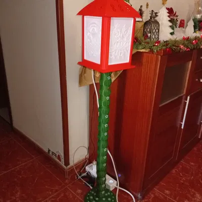 Lồng Đèn Giáng Sinh Kèm Ảnh Litophane