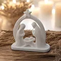 Bộ Tượng Chúa Hài Đồng - Trang Trí Giáng Sinh Tối Giản - Thumbnail 1