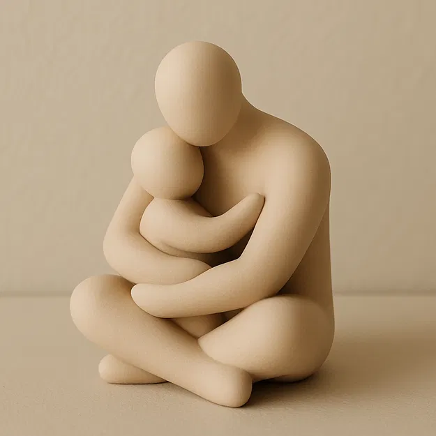 Tượng Cha và Con Trai - Image 1