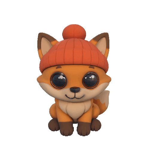 Thế Giới Nhỏ Của Filo. Mô Hình Cáo Dễ Thương STL