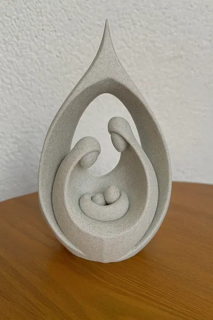 The Minimal Nativity - Mẫu Hang Đá Giáng Sinh Tối Giản - Image 1