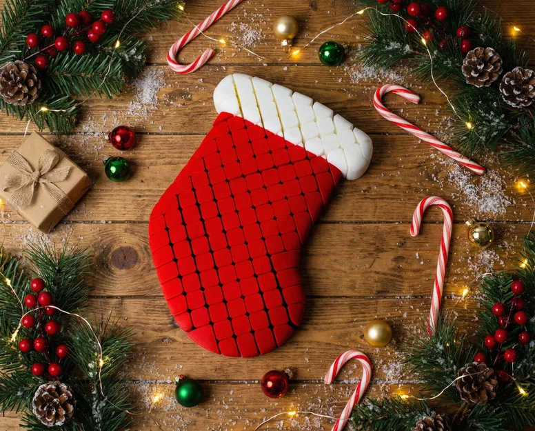 Tất Floppy - Tất Giáng Sinh Khớp Nối - Image 1