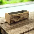 Chậu Cây Hình Khúc Gỗ - Thumbnail 2