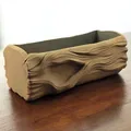 Chậu Cây Hình Khúc Gỗ - Thumbnail 3