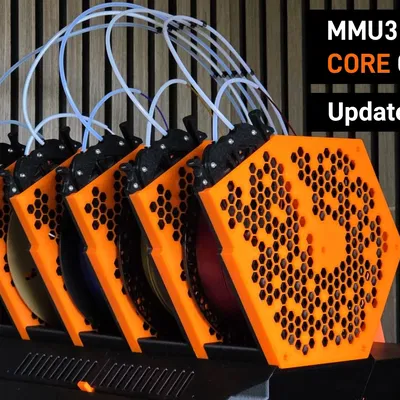 Giá đỡ cuộn & Bộ đệm cho CORE One MMU3 Phiên bản Cộng đồng